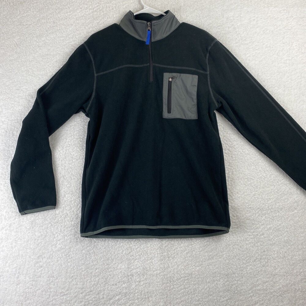 NWT Vintage 1946 Mens M BlackFleece Multi-Media 1/4 Zip Pull Pullover